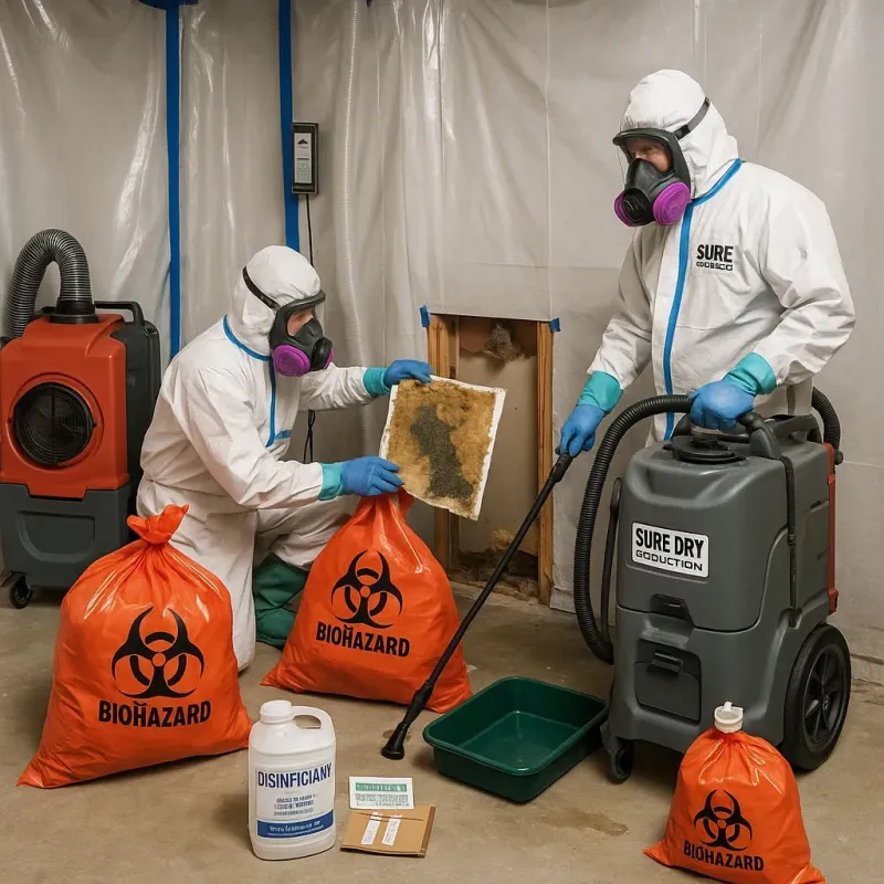 Contaminated Water Handling Protocols process in Hamilton Worcester, MA